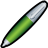 Pen Green Icon 48x48 png